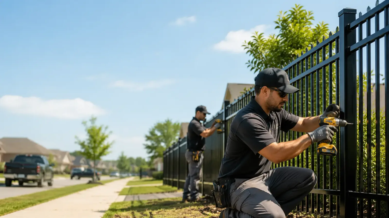 Metal Fence Installation in North Haven, CT